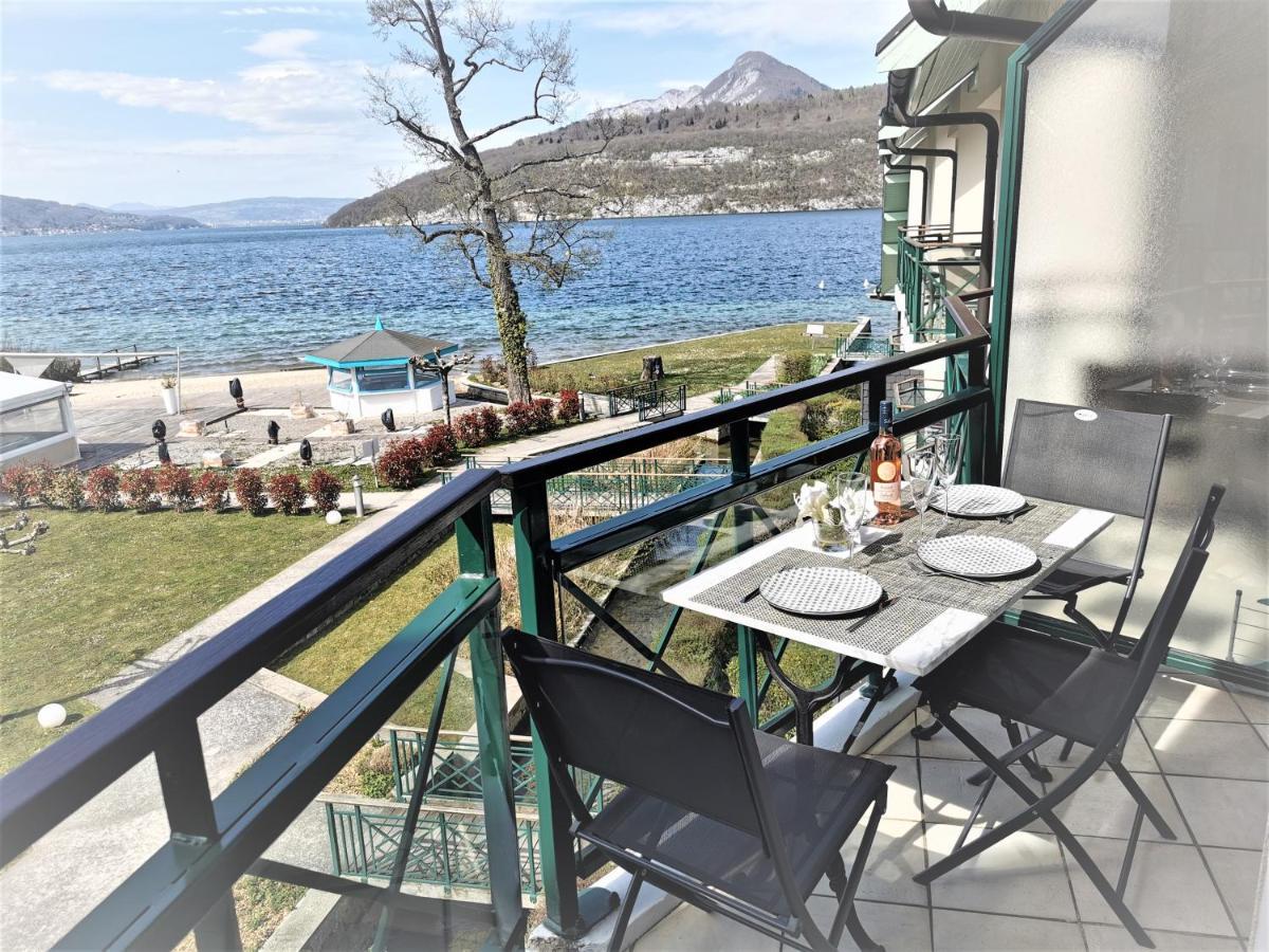 Lac Annecy Plage Privee, Duplex Baie Des Voiles Duingt Εξωτερικό φωτογραφία