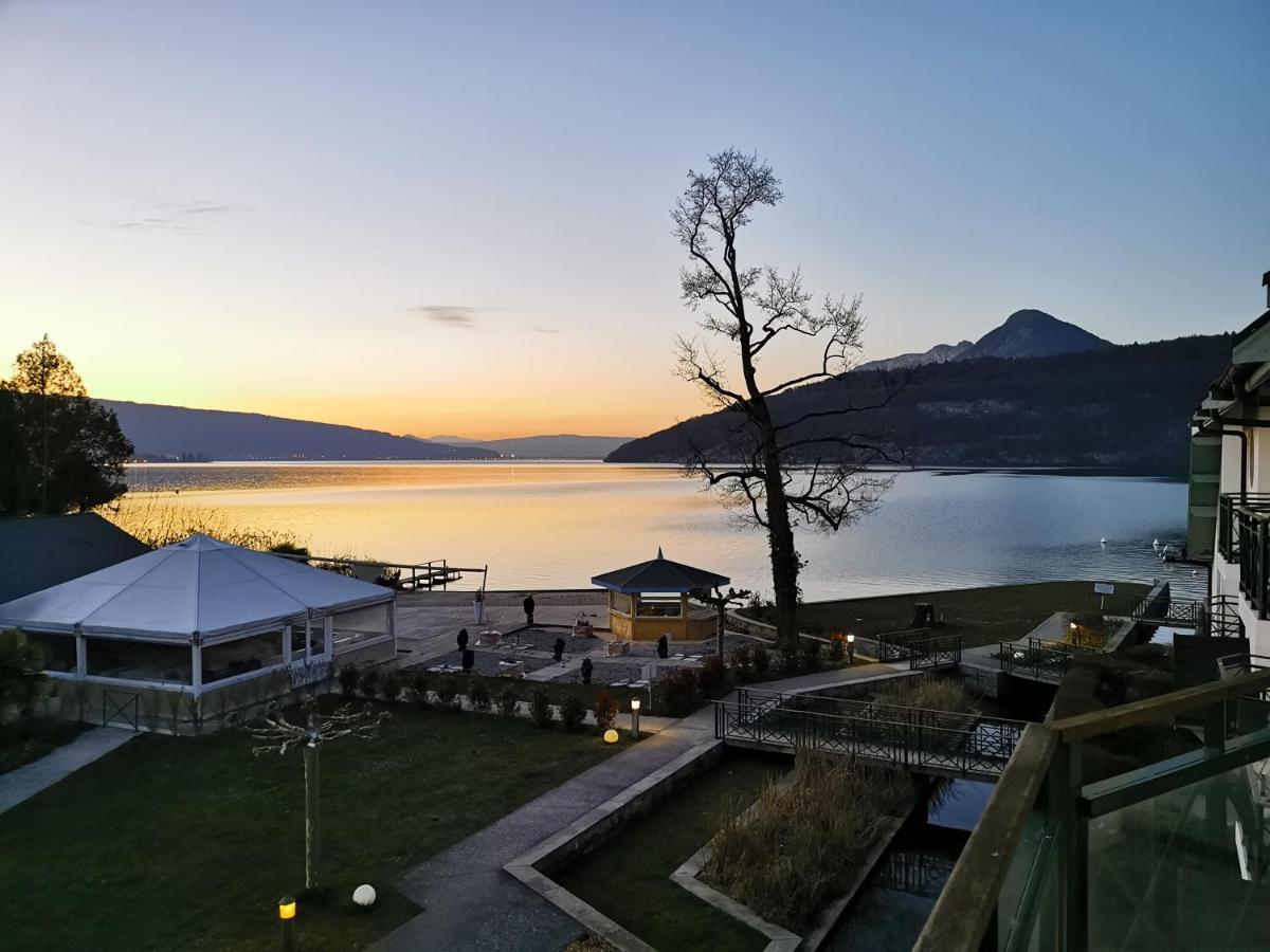 Lac Annecy Plage Privee, Duplex Baie Des Voiles Duingt Εξωτερικό φωτογραφία