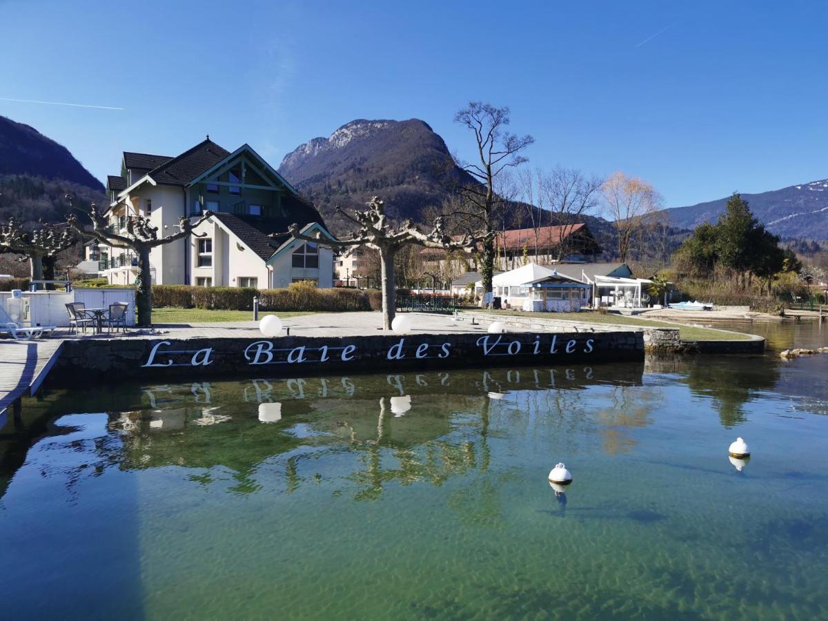 Lac Annecy Plage Privee, Duplex Baie Des Voiles Duingt Εξωτερικό φωτογραφία