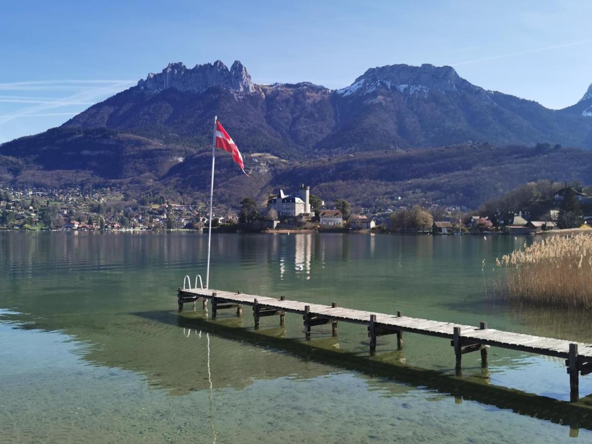 Lac Annecy Plage Privee, Duplex Baie Des Voiles Duingt Εξωτερικό φωτογραφία