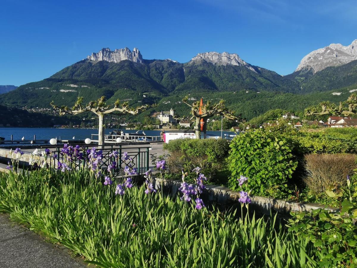 Lac Annecy Plage Privee, Duplex Baie Des Voiles Duingt Εξωτερικό φωτογραφία