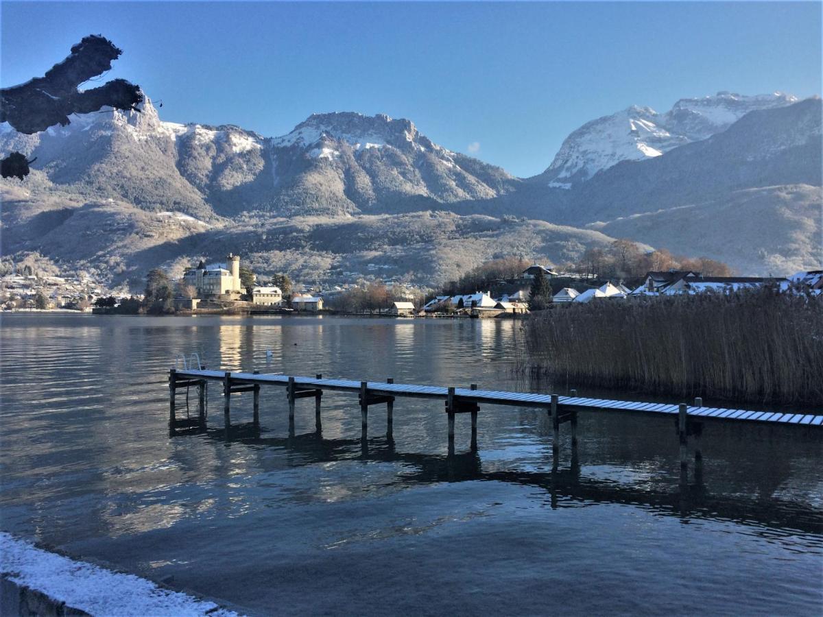 Lac Annecy Plage Privee, Duplex Baie Des Voiles Duingt Εξωτερικό φωτογραφία