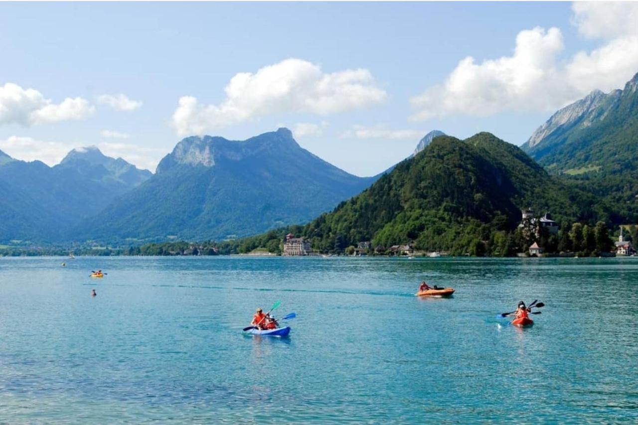 Lac Annecy Plage Privee, Duplex Baie Des Voiles Duingt Εξωτερικό φωτογραφία