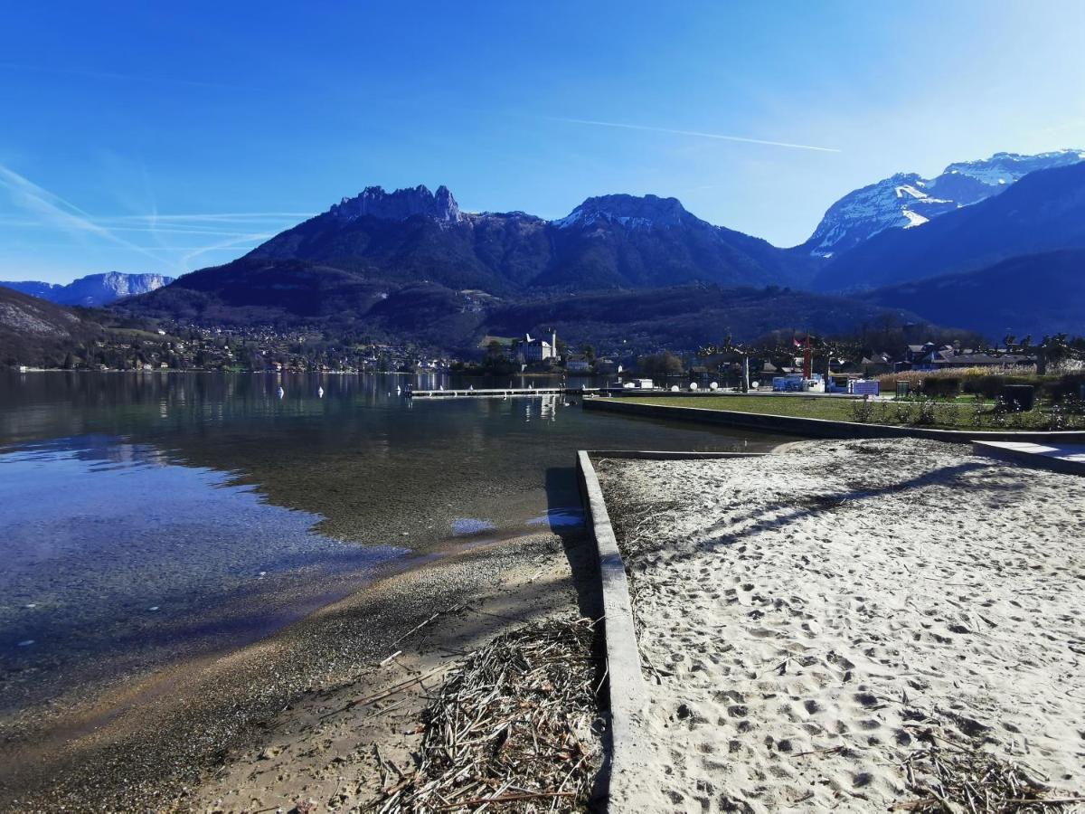 Lac Annecy Plage Privee, Duplex Baie Des Voiles Duingt Εξωτερικό φωτογραφία