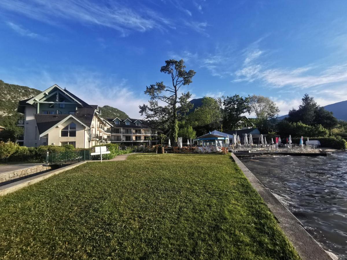Lac Annecy Plage Privee, Duplex Baie Des Voiles Duingt Εξωτερικό φωτογραφία