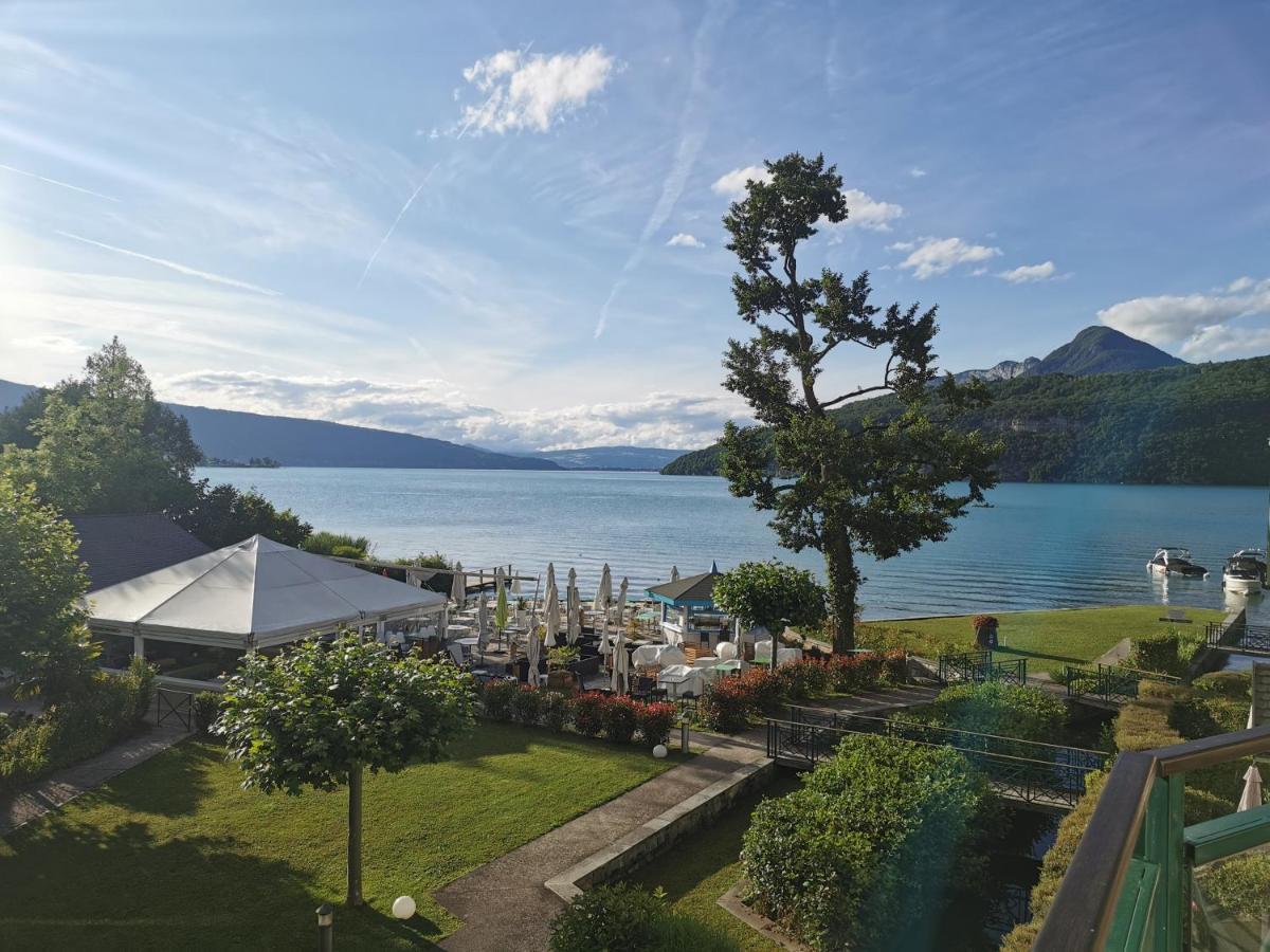 Lac Annecy Plage Privee, Duplex Baie Des Voiles Duingt Εξωτερικό φωτογραφία