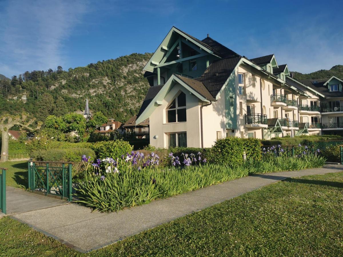 Lac Annecy Plage Privee, Duplex Baie Des Voiles Duingt Εξωτερικό φωτογραφία